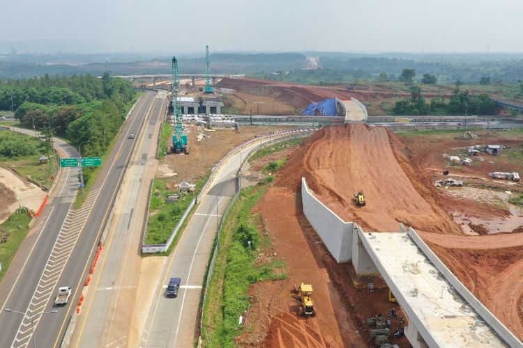 Pembangunan Tol Japek II(Dok. Jasa Marga)